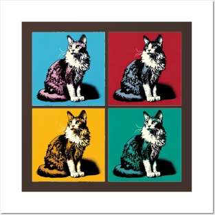 Manx Pop Art - Cat Lovers Posters and Art